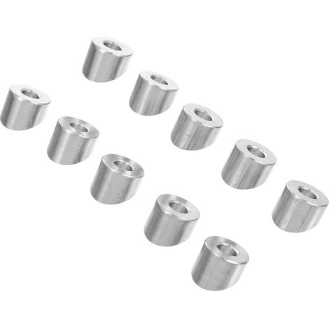 10 Pièces Rondelle Métallique Inclinée en Acier Inoxydable (1/5)