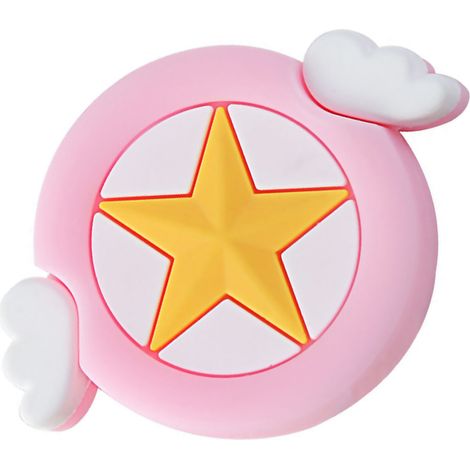 Silikon-Kabelschutzhülle mit Cartoon-Stern für Handy-USB-Kabel, ideal für Zuhause und Büro, 2,5 cm x 3 cm (1/5)
