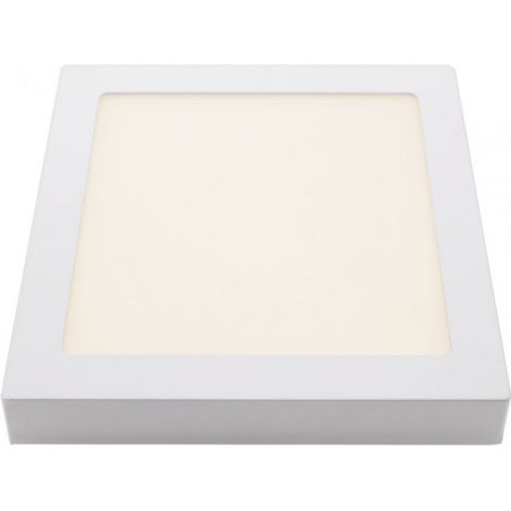 Downlight superficie toba 24w 4000k Blanco Cuadrado 2040lm 3,5x30x30 Cm (1/2)