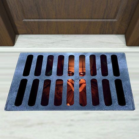 Paillasson pour Halloween, décoration d'Halloween, tapis de bienvenue antidérapant, clown d'horreur, paillasson d'intérieur ou d'extérieur (1/5)