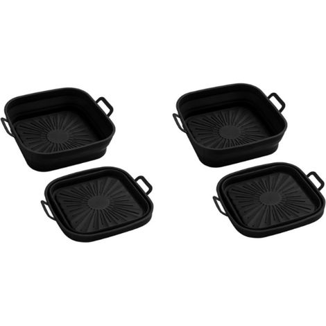 Récipient alimentaire pour friteuse à air en silicone 17,5 cm, pack de 2 (1/5)