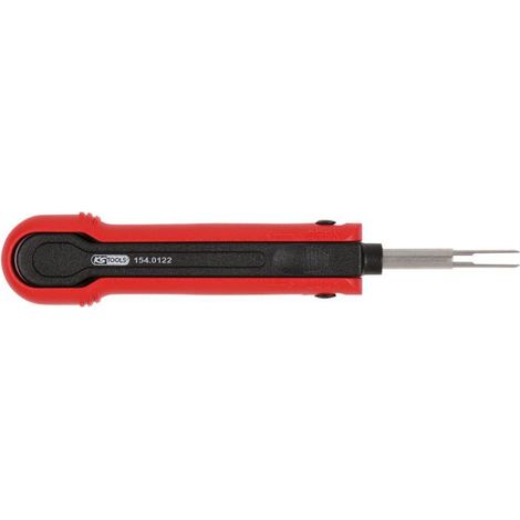 KS Tools Entriegelungswerkzeug für Flachstecker/Flachsteckhülsen 4,8 mm, 5,8 mm, 6,3 mm (AMP Tyco SPT) - 154.0122
