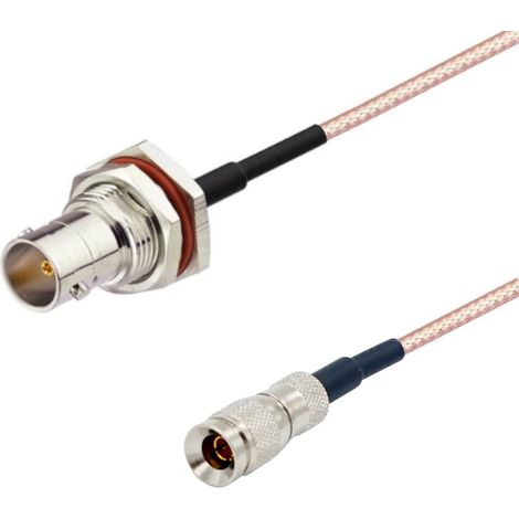 Câble SDI, connecteur BNC / DIN 1.0/2.3, impédance de résistivité 75 ohms, longueur 2 m