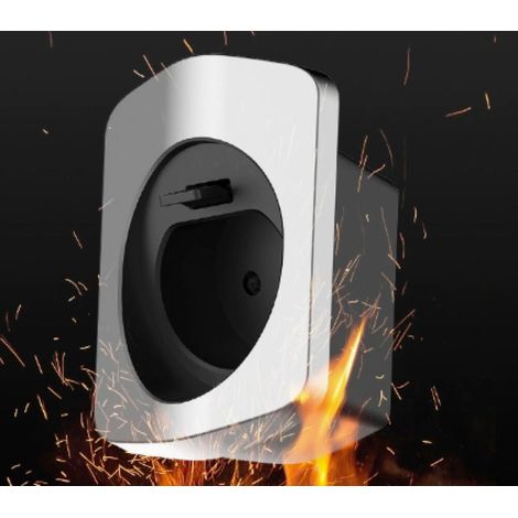Wallbox Support Mural de Cable Type 2 EV Support de Chargeur pour Voiture électrique avec Connecteur IEC 62196-2 Organiseur de câble de Recharge Type 2 Accessoire Station de Charge, Argent