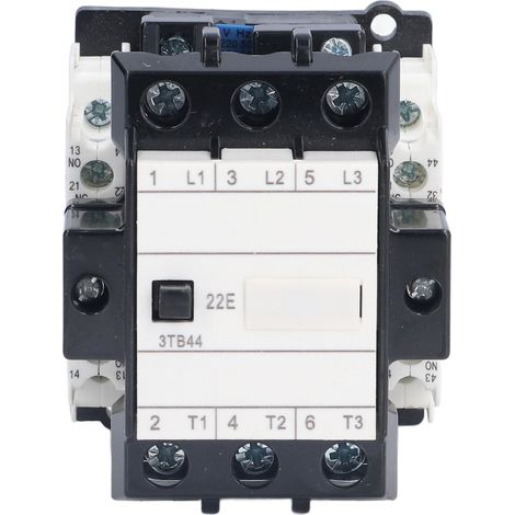 Contacteur AC 32A 220V, Montage Rail DIN, Boîtier Pa66 Thermoréticulé (1/4)