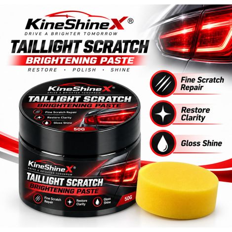KineShineX Auto-Rücklicht-Kratzerreparatur-, Polier-, Aufhellungs- und Transparenzverbesserungscreme 50 g (1/5)