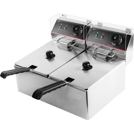Freidora el茅ctrica Mega-M 2x8l 6,6kW 230V N (1/5)