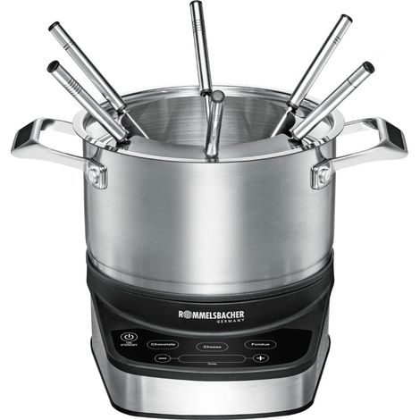 Rommelsbacher Aparato de fondue eléctrico negro 1,5 L (1/4)