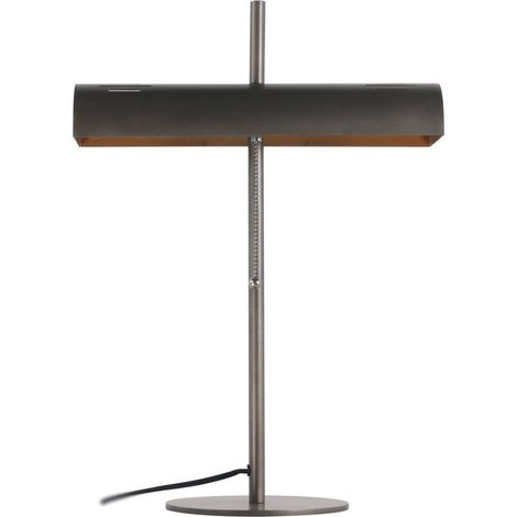 Lucande Lámpara de mesa 'Nysira' en Negro Metal