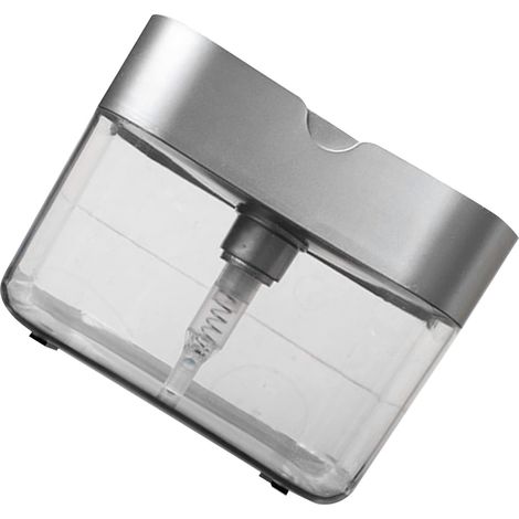 Distributeur de Savon à Vaisselle, Distributeur de Savon de Cuisine 2 en 1 avec Porte-éponge pour Comptoir D'évier de Cuisine. (1/5)