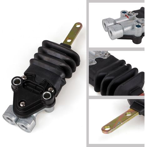 Pièces de modification automobile, vanne de contrôle de hauteur d'airbag de suspension pneumatique de cabine de camion et d'autobus 4640070100 (1/5)