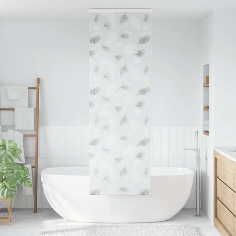 Store enrouleur de douche avec cassette largeur du tissu 66 cm (1/5)