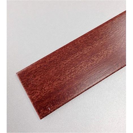 Profilé plat demi-rond adhésif 35Mmx1Mt Pvc Sapelly Rufete