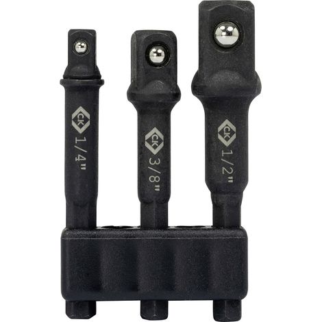 C.K  Steckschlüssel-Adapter-Set  1/2", 3/8", 1/4"  T4571 (1/5)