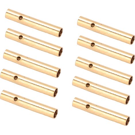 10 Fiches Banane Femelle 2.0mm Nickelées - Connecteurs Banane Femelle pour Batterie RC DIY ESC Moteur (1/5)