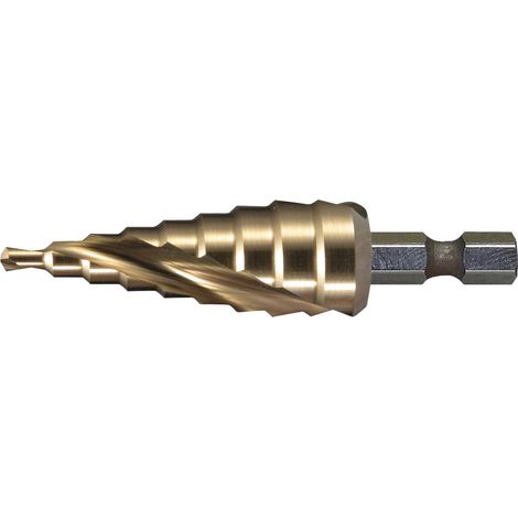Makita HSS TiN Broca escalonada 4-12 mm - D-40179