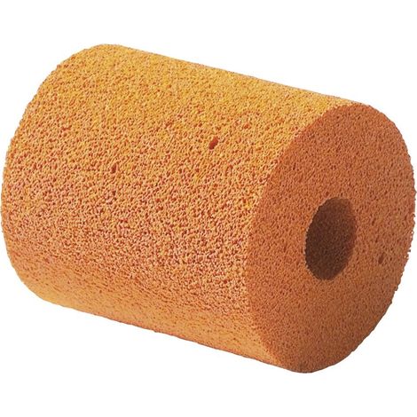 Auftragswalze zu Leimroller 75 Ausführung: Schwammgummi 75 mm orange