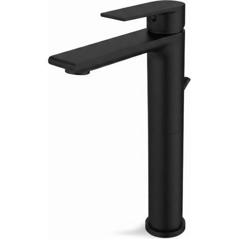 Miscelatore lavabo alto con scarico Vema TIMEA V16020 - Nero Opaco (1/3)