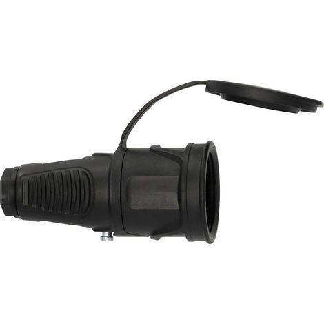 Brennenstuhl 1082050020 Spina di sicurezza Nero IP54 (1/3)