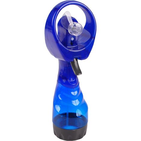 Mini Ventilator mit Wasserzerstäuber Handventilator Feinzerstäuber Sprühflasche