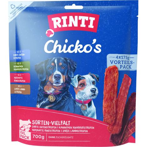 Rinti Chicko Hundesnack Vielfalt XXL 700 g