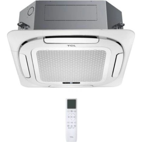 Unita' interna climatizzatore mono-multi cassetta a 4 vie modello compact inverter r32 12000 btu - a++/a+ TCL