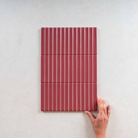 Carrelage mural faience SWEET BARS Mat - Boîte de 1 m2