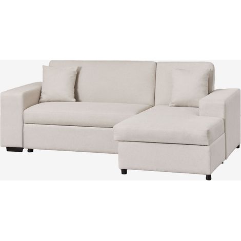 Divano letto con chaise longue destra a 3 posti in tessuto Umay SKLUM            