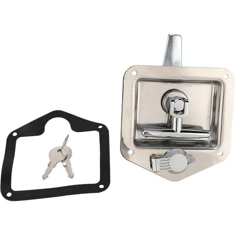[13R] Kit de clés de boîte à outils pliable en acier inoxydable avec poignée en T pour coffret à outils électrique de camion ou de remorque (1/5)