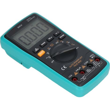 Multimeter mit Digitalanzeige, elektrisches Voltmeter, Amperemeter, Messgerät (1/5)