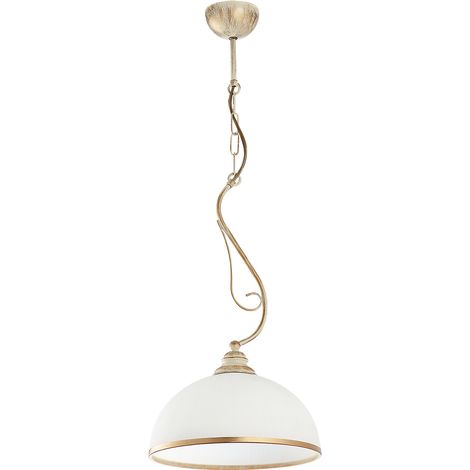 Lampada a sospensione retro ecru E27 XSARA Jupiter