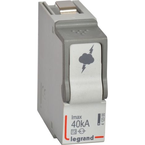 Cartuccia N-PE di ricambio per scaricatore Tipo 2 40kA Legrand - LEG412300