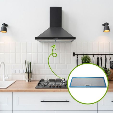 Filtre Métal Anti-graisse - 458 x 177 mm - Pour Hotte Cuisine - Unité (1/5)