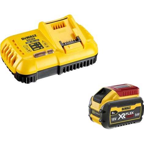 DeWalt DCB547 battery 54V 9.0Ah and FLEXVOLT Fast Charger Set