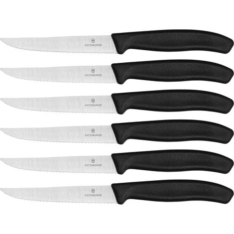 Victorinox SwissClassic Set 6 Steakmesser Schwarz 11 cm (1/2)