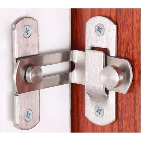 Verrou de porte à 90° Verrouillage de porte en bas à angle droit