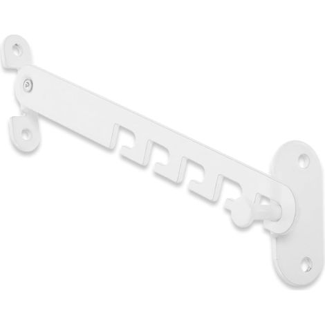 1 - Entrebâilleur - Limiteur Ouverture - Réglable Sans Perçage - Sécurité Enfants et Animaux - Blanc - 16,5cm