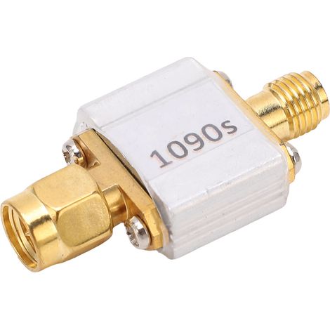 Filtre passe-bande 1090 MHz, impédance 50 ohms, pièce de rechange pour filtre passe-bande à ondes acoustiques de surface en alliage d'aluminium (1/5)