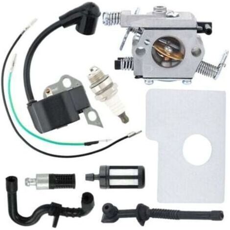 Compatible avec les carburateurs des tronçonneuses Stihl MS170C, MS180C, MS17 et MS180. Remplace la pièce Stihl numéro 1130-120-0603. (1/4)