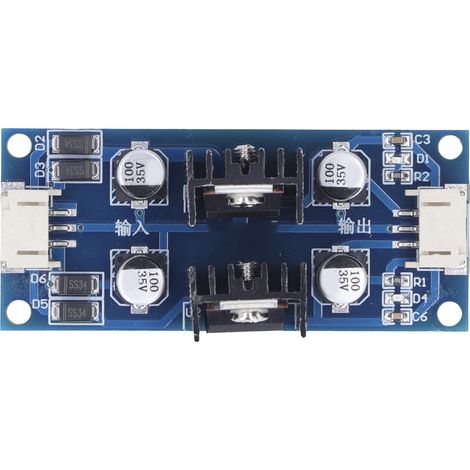 Module PCB à tension stabilisée, double alimentation positive/négative, faible bruit, faible courant de repos, 5 V CC ±8-15 V CA, 6-12 V