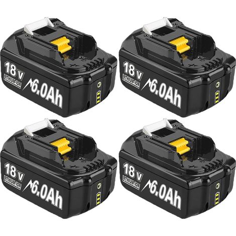 Batterie de remplacement, 18V, capacité de 6000mAh (1/2)