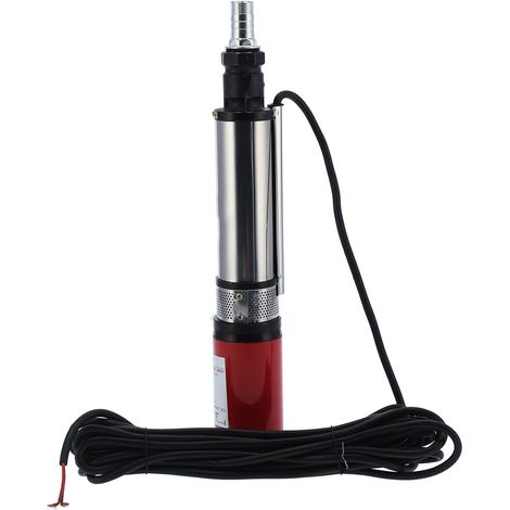 Pompe submersible pour puits profonds, débit de 5 m³/h, résistante au sable, accessoires de plongée avec interface de 25 mm (1/5)