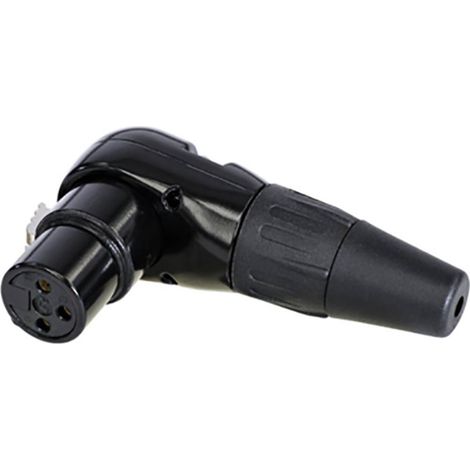 REAN RC3FR-B XLR FEMMINA, GOMITO NUMERO PLES (NUM): 3 1 PZ (1/2)