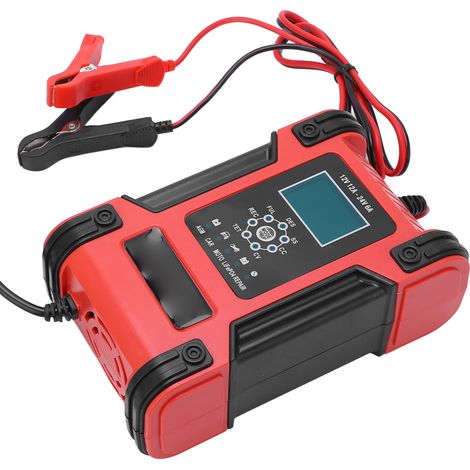 Chargeur de batterie intelligent à 7 étapes, entretien automatique, protection contre la polarité, 100-240 V CA, prise UE (1/5)