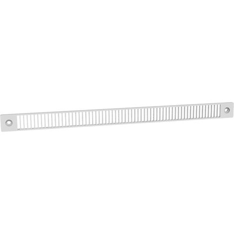 Anjos Ventilation – Grille aération VMC plastique – Finition blanche RAL9016 – Dimensions 295x20x3mm – Entraxe 276mm – Mortaise simple 250x15mm