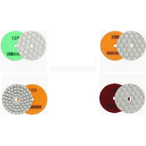 Mini disque de polissage - à l'eau diamanté -grain 200 (1/5)