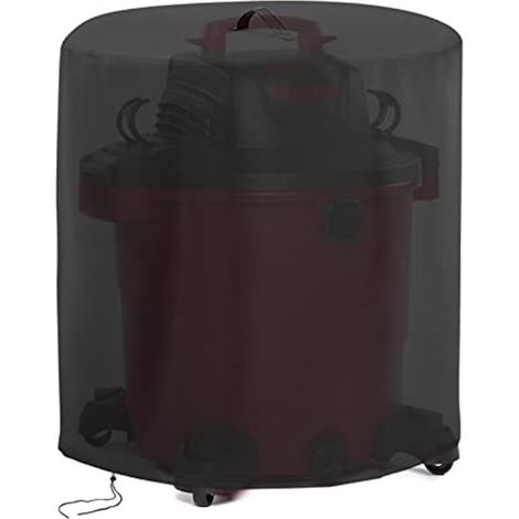 Housse Protection Aspirateur Eau Et Poussiere - Tissu Oxford 210D Impermeable Anti Poussiere - Pour Aspirateurs Atelier 40 A 50 L - 1 Piece (1/4)