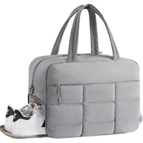 Petit sac de sport en duvet pour femme, idéal les week ends et voyages d'une nuit. à main voyage (1/5)