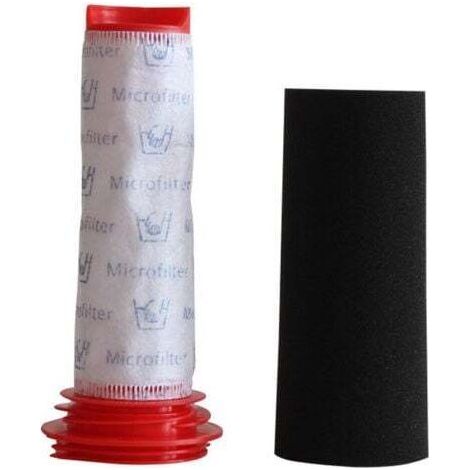 Filtres en mousse et Filtres Microsans pour Bosch BCH6ZOOO et Bosch BBH625W60 Aspirateurs Sans Fil (1/4)