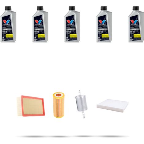 Kit tagliando 4 FILTRI e 5L OLIO compatibile con Renault Clio II 1.2 16v 55kw Dal 2001 (1/5)
